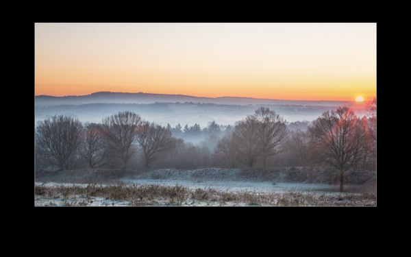 Winter Sunrise; Peter Clarke